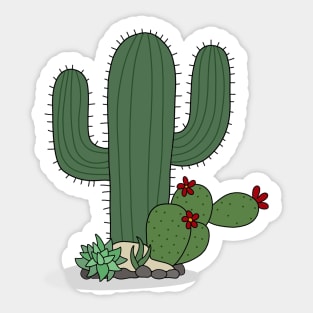 Cactus Sticker